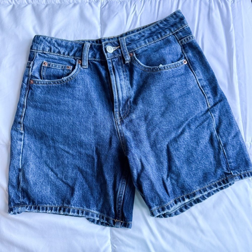 Zara Light Blue Denim Shorts, 2
